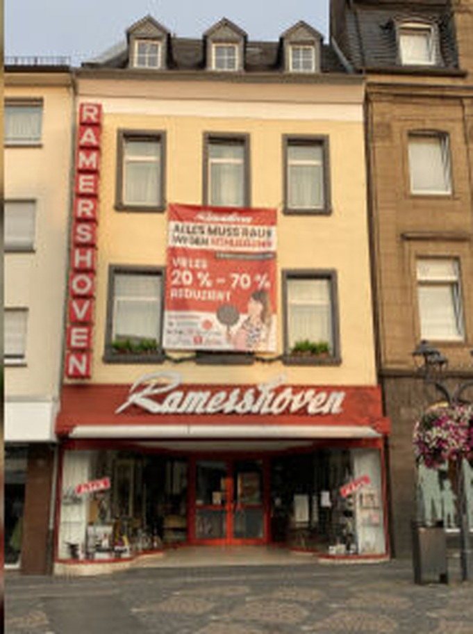 Fassade des Hauses Ramershoven in Mayen